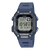 Herren-Armbanduhr: blaues Silikonarmband, digitales Schritt-Tracker-Display, Knöpfe