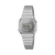 Casio LA670WES-7AEF Damenarmbanduhr mit silbernem Metallband und digitalem Display