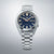 Montre Seiko 5 Sports pour homme avec boîtier rond, cadran bleu et bracelet en acier inoxydable