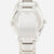 Montre bracelet SEIKO pour homme avec fond en acier inoxydable argenté et bracelet à maillons