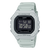 Casio W-218H-8BVEF Herren-Digitaluhr mit LED-Display, weißem Armband