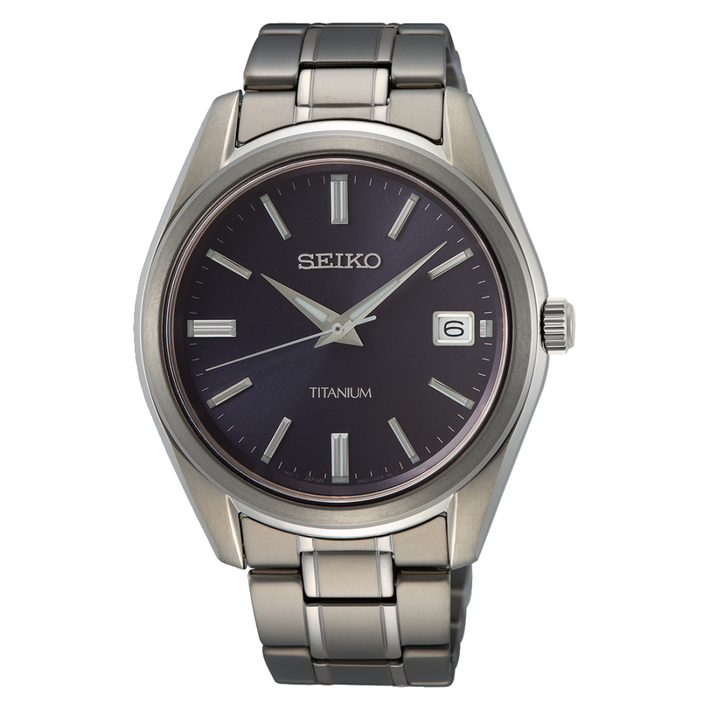 Montre Seiko Conceptual SUR373P1 pour homme • Titane robuste • Verre saphir résistant aux rayures