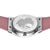 Fond de boîtier de montre Bering pour femme avec gravure et bracelet milanais rose