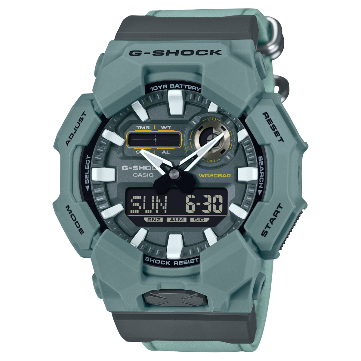 Casio G-Shock GA-010CE-2AER Herrenuhr • 10 Jahre Batterielebensdauer • Carbon Core Guard Default ...