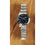 Montre Seiko 5 Sports pour homme avec cadran noir et bracelet en acier