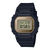 Casio G-SHOCK Digitaluhr mit dunklem Resingehäuse und -band, LCD-Display
