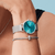 Bering 14134-005-GWP Montre Femme • Verre Saphir • Maille Milanaise