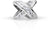 Charm en acier inoxydable - Bering Jewelry Modèle : Infinity-1