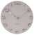 Horloge murale Karlsson avec cadran gris clair, chiffres et aiguilles blancs