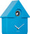 Horloge murale Karlsson 41x21,5x8,5 cm plastique • Design moderne • Cri du coucou