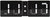 Horloge murale au design flip, affichage numérique AM/PM noir avec chiffres LED