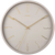 Horloge murale ronde avec cadran beige et chiffres arabes dorés, Karlsson