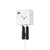Rombach & Haas KUBUS CU34-1 Horloge Murale Blanche • Mouvement Mécanique 8 Jours • Authentique Coucou de la Forêt-Noire