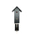 Rombach & Haas Classic SL35-2 Horloge Murale Noire • Mouvement Mécanique 8 Jours • Coucou Authentique de la Forêt-Noire