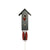 Rombach & Haas Classic SL35 H-2/3 Horloge Murale Noir/Rouge/Or • Mouvement Mécanique 8 Jours • Véritable Coucou de la Forêt-Noire