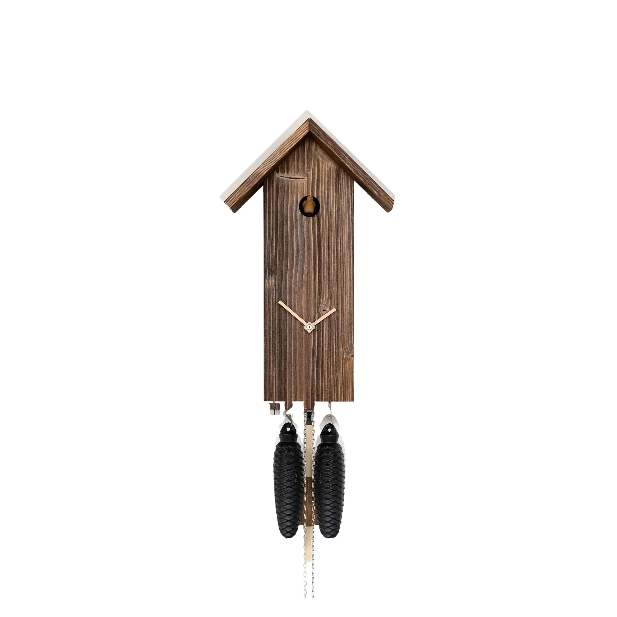 Rombach & Haas Classic SLM3-10 Horloge Murale Marron • Mouvement Mécanique 8 Jours • Coucou Original de la Forêt-Noire