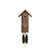Rombach & Haas Classic SLM3-10 Horloge Murale Marron • Mouvement Mécanique 8 Jours • Coucou Original de la Forêt-Noire