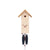 Rombach & Haas Classic SLM3-11 Horloge Murale Bois Naturel • Mouvement Mécanique 8 Jours • Véritable Coucou de la Forêt-Noire