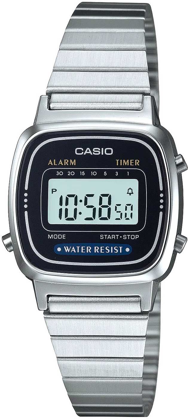 Montre Casio Vintage LA670WEA-1EF • Design rétro culte • Alarme pratique