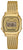 Damenuhr mit goldfarbenem Mesh-Armband und digitalem Display, Alarm- und Timeranzeige