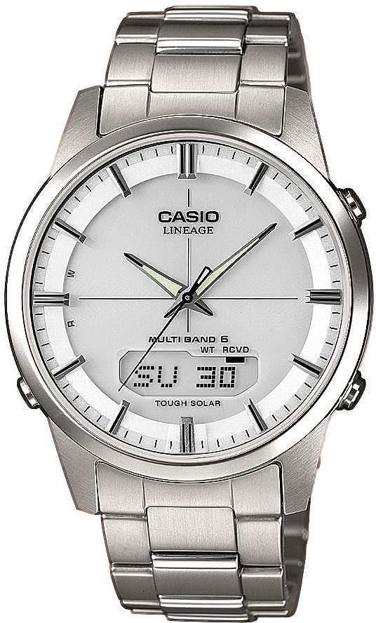 Casio Lineage LCW-M170TD-7AER Montre Homme • Technologie Radio-pilotée Intelligente • Tough Solar