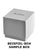 Lorus-Uhrenbox mit Logo, weißer Karton mit Deckel