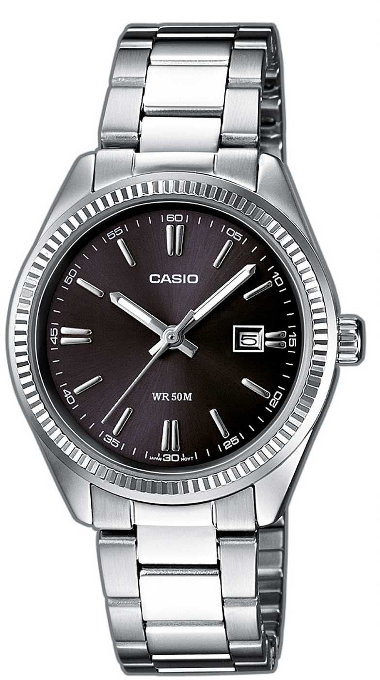 Casio LTP-1302PD-1A1VEF Montre Femme • Design Intemporel • Affichage Pratique de la Date