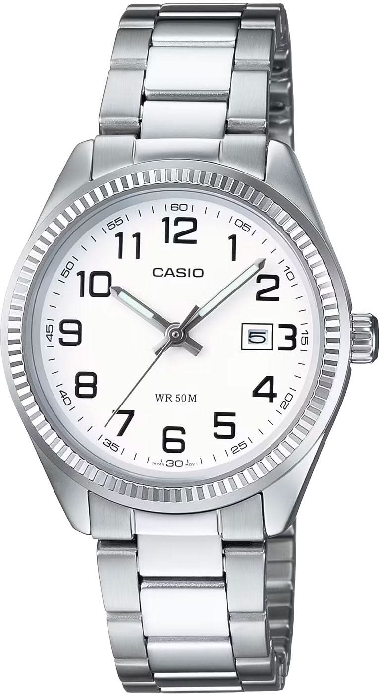 Casio Collection LTP-1302PD-7BVEG Montre Femme • Design Intemporel • Avec Affichage Date