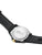Luminox Herrenuhr mit Metallgehäuse und eingelassenem Sichtboden am schwarzem Armband