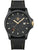 Luminox Herrenuhr mit schwarzem Zifferblatt und schwarzem Mesh-Armband