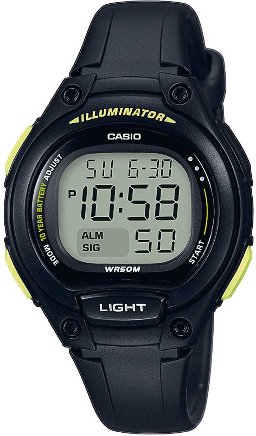 Casio Collection LW-203-1BVEF Montre • Éclairage LED • Chronomètre