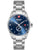 Swiss Military Hanowa Lynx Herrenuhr mit blauem Zifferblatt und Edelstahlarmband, 42 mm