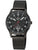 Master Time Herrenuhr mit schwarzem Meshband, analogem Zifferblatt und Datumsanzeige.