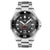 Marc and Sons Montre de plongée classique MSD-051-01-S pour homme • Étanche jusqu'à 500 m • Sellita SW200