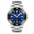 Marc and Sons Montre de plongée classique MSD-051-02-S pour homme • Mouvement suisse Sellita • Verre saphir
