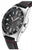 Montre homme Master Time, vue latérale avec cadran noir et couronne vissée