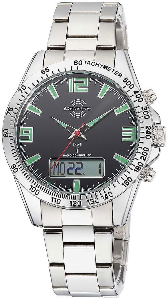 Montre homme Master Time Funk MTGA-10874-22M • Technologie radio-pilotée • Haute lisibilité