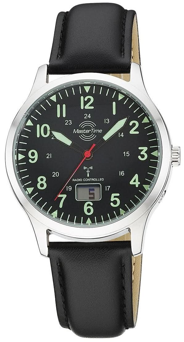 Master Time MTGA-10957-22L Montre radio-pilotée pour homme • Précision maximale