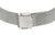 Montre-bracelet Master Time Funk : bracelet en maille d'acier inoxydable avec fermoir