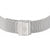 Damen-Armbanduhr: Milanaise-Armband mit Faltschließe und MasterTime-Logo