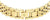 Bracelet de montre pour femme en maille dorée avec fermoir déployant, bracelet plat en métal
