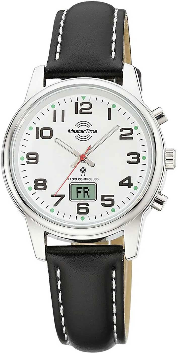 Montre pour femme Master Time Specialist MTLA-10817-12L • Précision radio-pilotée • Cuir