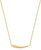 Collier ANIA HAIE N049-01G avec pendentif allongé