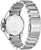 Montre Citizen Series 8 pour homme avec boîtier argenté, fond transparent et maillons de bracelet