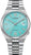 Montre Citizen Tsuyosa pour homme : cadran turquoise, bracelet en acier inoxydable