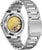 Montre Citizen pour homme avec fond transparent et mouvement automatique visible, bracelet en titane