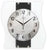 Horloge murale JVD 32x28 cm bois • Mouvement à quartz silencieux • Design moderne