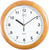 Horloge murale JVD 29,5x29,5x5 cm plastique • Mouvement à quartz silencieux • Design intemporel