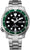 Montre Citizen Promaster pour homme : lunette verte, cadran noir, bracelet en métal