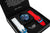 Montre Vostok Europe pour homme Object X avec cadran bleu et bracelet rouge en action